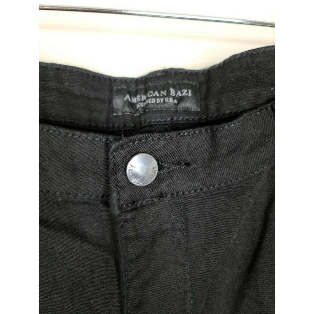 American Bazi low rise Ripped Skinny Pants black - Picture 2 of 6